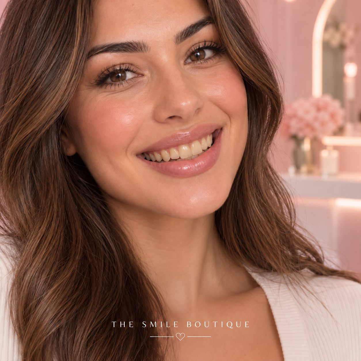 Smile before whitening